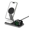 Stacja Ładująca 3w1 MagSafe do iPhone / Watch / AirPods – Tech-Protect A47 – Czarna